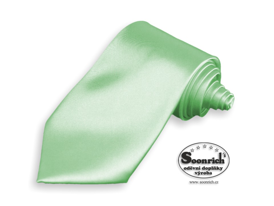 kravata svtl zelen